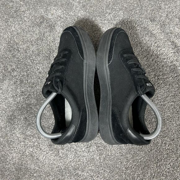 Kizik Prague Blackout Women’s Size 7 Wide Black Suede Canvas Athletic Shoes Used - Picture 7 of 11